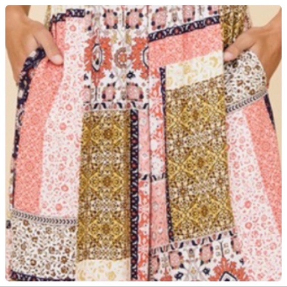 NWT  Sleeveless Floral Wide Leg Spring/Summer Jumpsuit - Picture 7 of 7